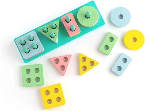 Jeu de construction (16 Formes)