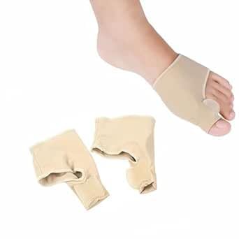 Correcteur Hallux Valgus jour et nuit, redresse-orteil pour gros orteil, manchons protecteurs pour soulagement des douleurs liées à l’hallux valgus et aux orteils en marteau, 1 paire