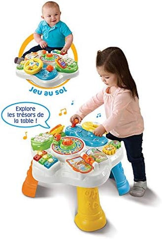 Table Multi-Jeux Bébé Interactive – Jouet d’Éveil Évolutif
