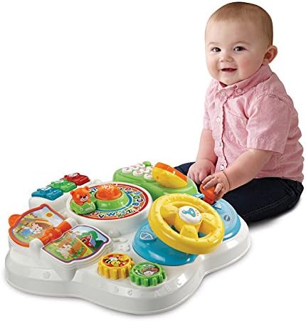 Table Multi-Jeux Bébé Interactive – Jouet d’Éveil Évolutif