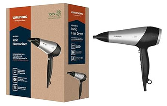 Sèche-cheveux GRUNDIG HD 6080 B – 2200W ionique, revêtement céramique, air froid