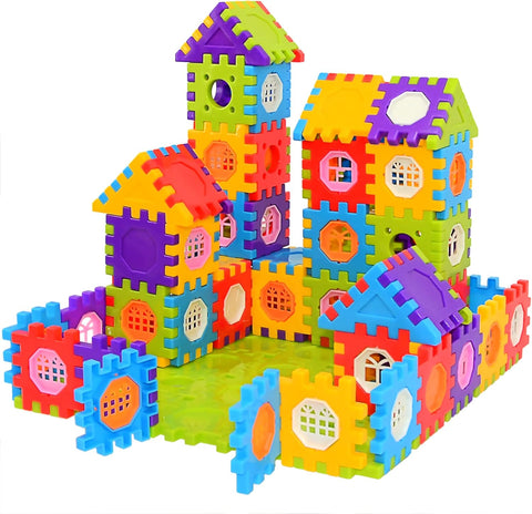 Blocs de Construction Jumbo 160 Pièces – Jeu STEM pour Enfants