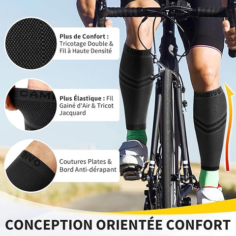 Manchons de compression CAMBIVO – performance, circulation et confort au quotidien