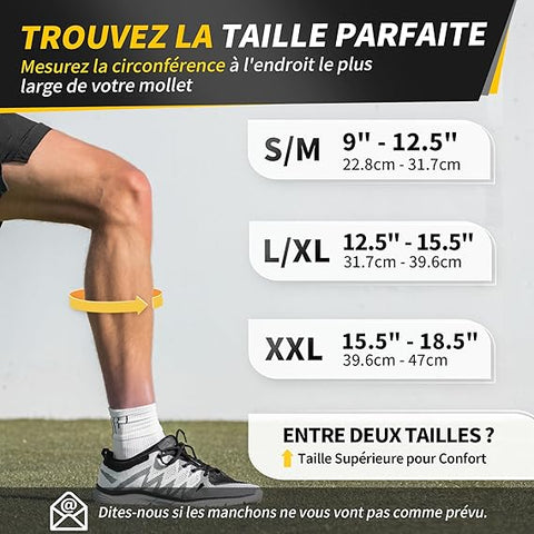Manchons de compression CAMBIVO – performance, circulation et confort au quotidien