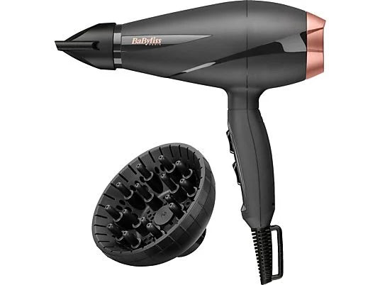 SÈCHE CHEVEUX BABYLISS SMOOTH PRO 6709DE - 2100W - GRIS ET OR